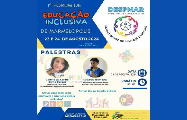 I Fórum de Educação Inclusiva de Marmelópolis 